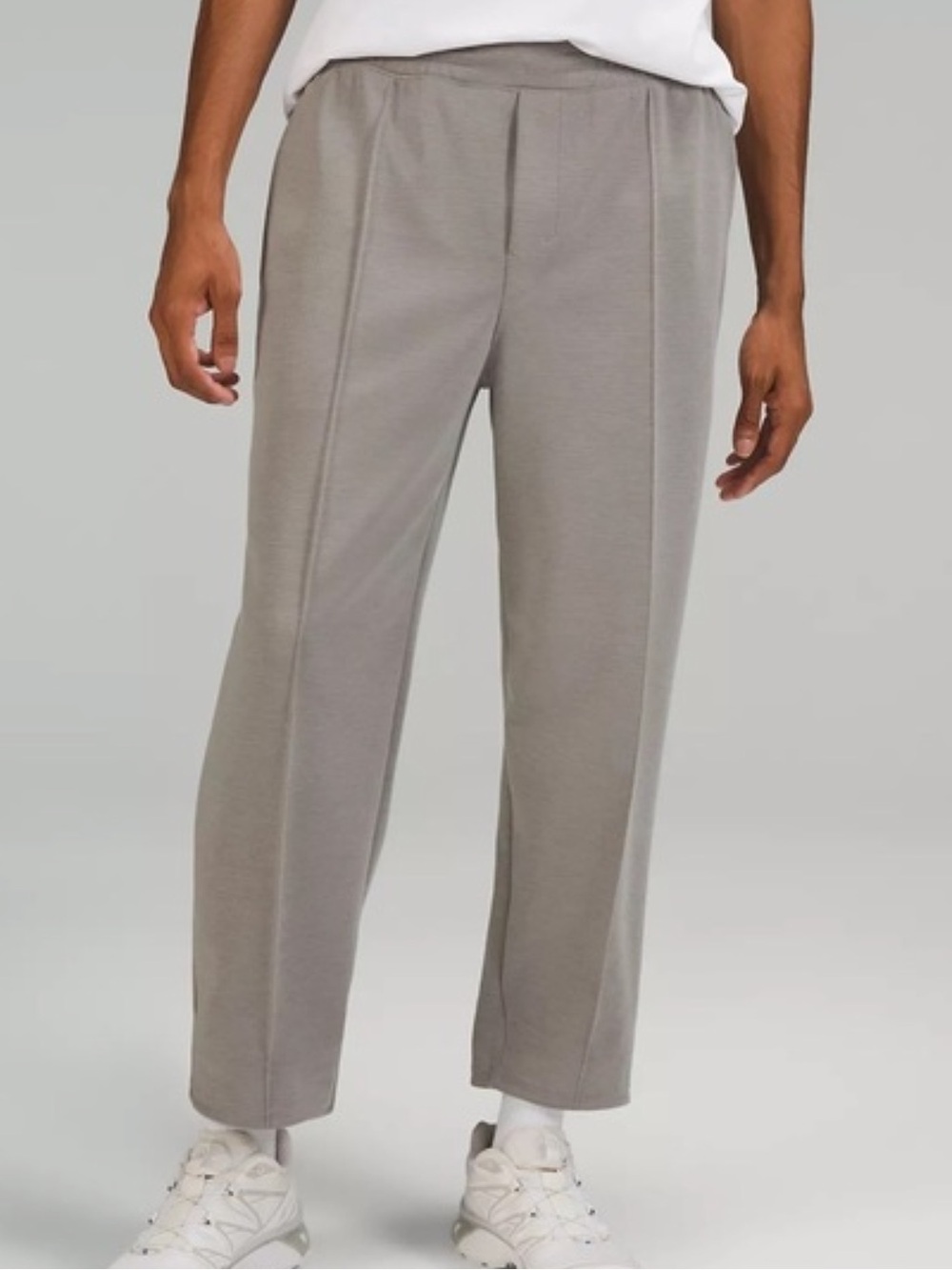 Men’s Lululemon Gridliner Pull-On Trouser 26” Heathered Gull Grey